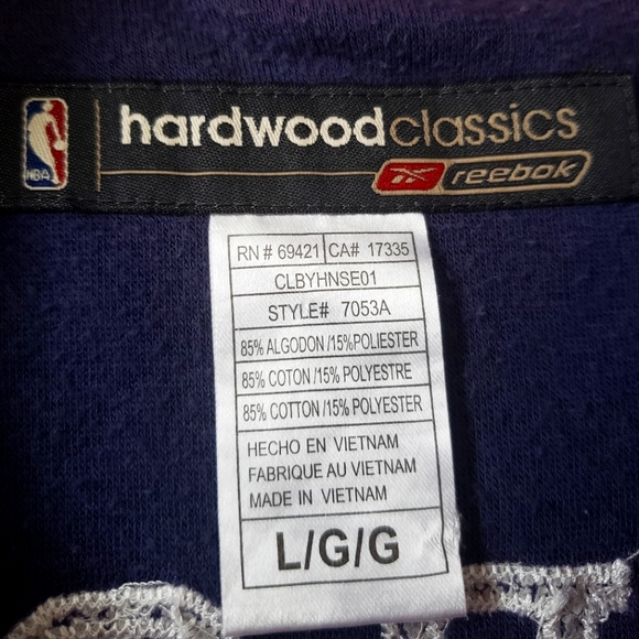 Men's Allen Iverson Syracuse Nationals jersey size L - Picture 4 of 7